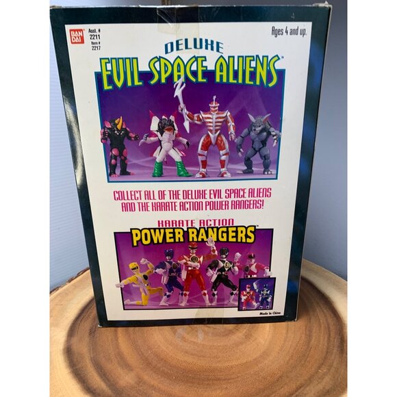 Mighty Morphin Power Rangers Deluxe Evil Space Aliens Goo Fish Figure 1994 Banda - Picture 4 of 8